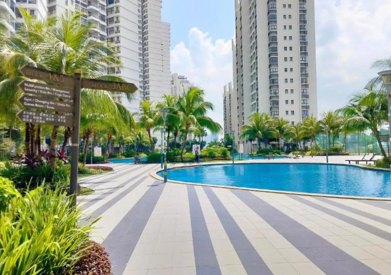 Tranquil Sea View Danga Bay 3Br 6Pax By Our Stay Johor Bahru