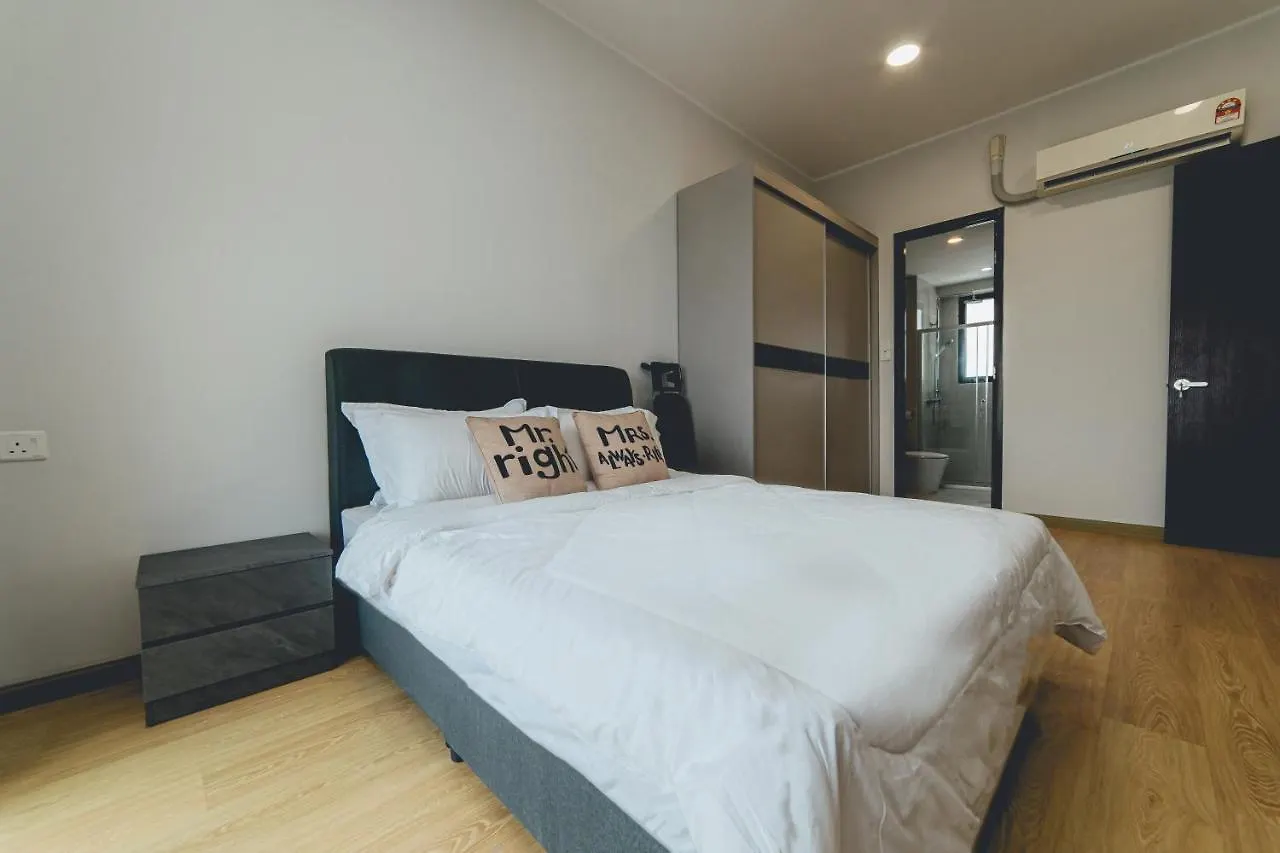 Apartmán Tranquil Sea View Danga Bay 3Br 6Pax By Our Stay Johor Bahru Malajsie